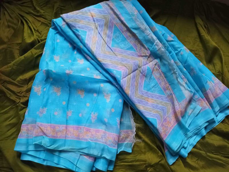 Beautiful Blue Saree