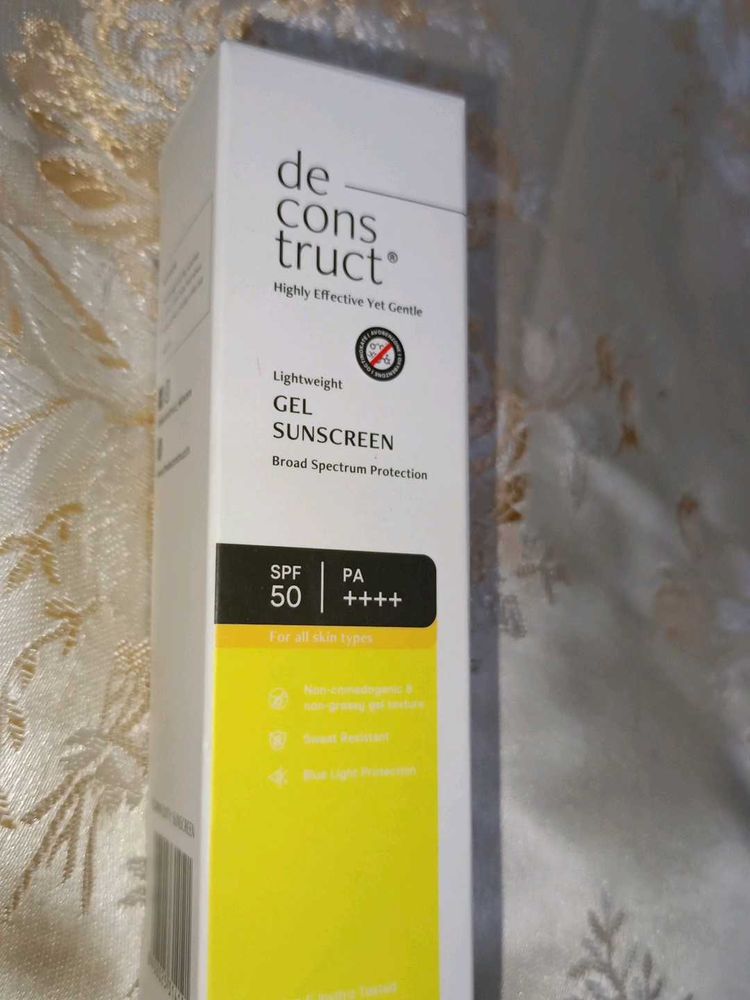Gel Sunscreen SPF 50 PA++++