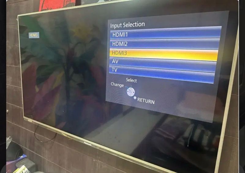 Panasonic TV - Input Selection