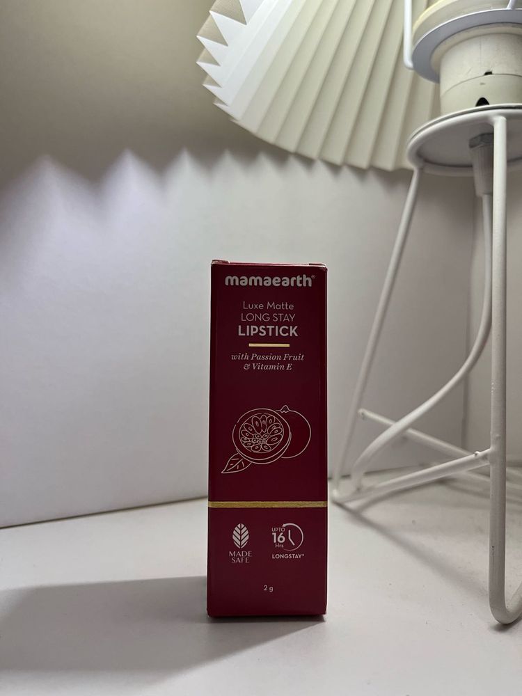 Mamaearth Luxe Matte Long Stay Lipstick