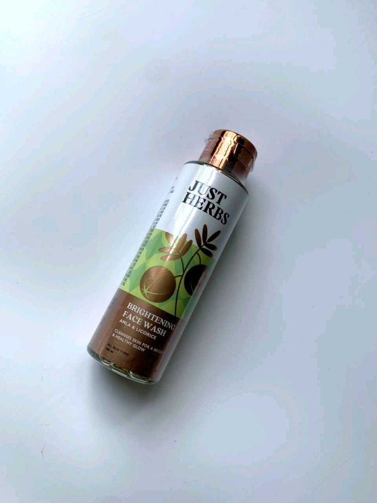 Just Herbs Brightening Face Wash