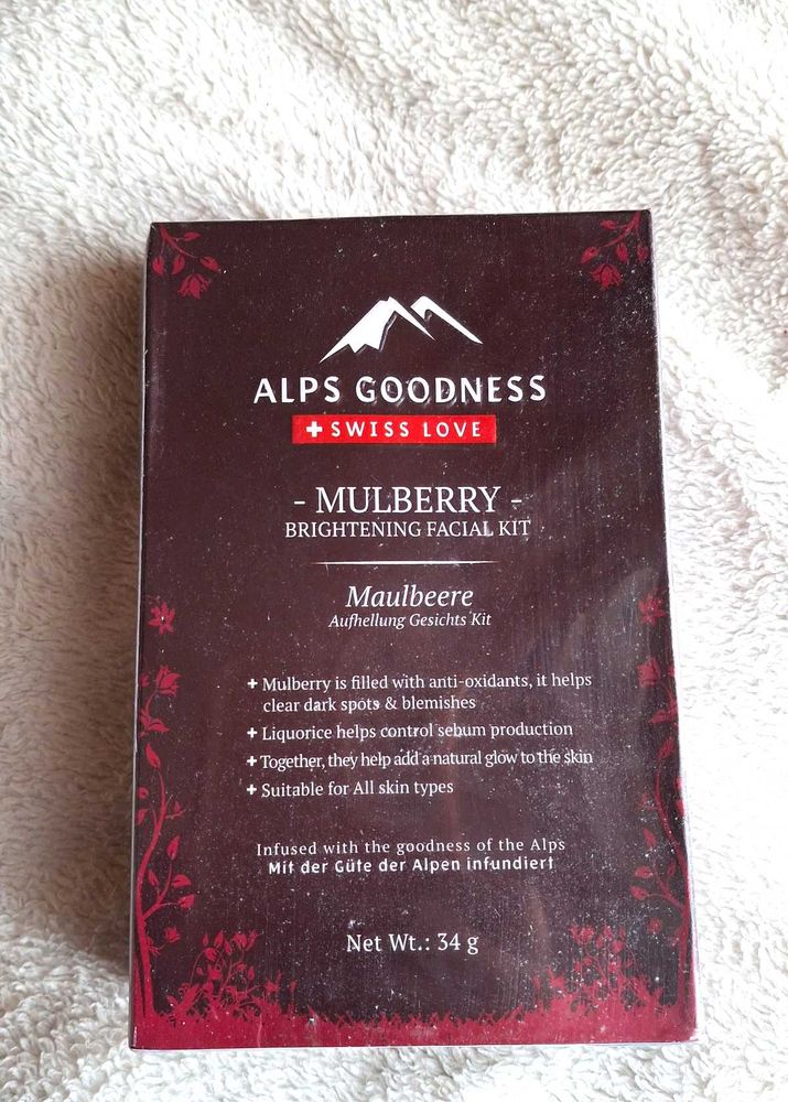 Alps Goodness Brightening Facial Kit