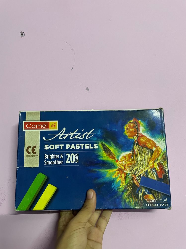COMBO of Soft Pastels With Fixative