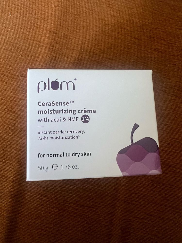 sealed Plum CeraSense Moisturizing Creme