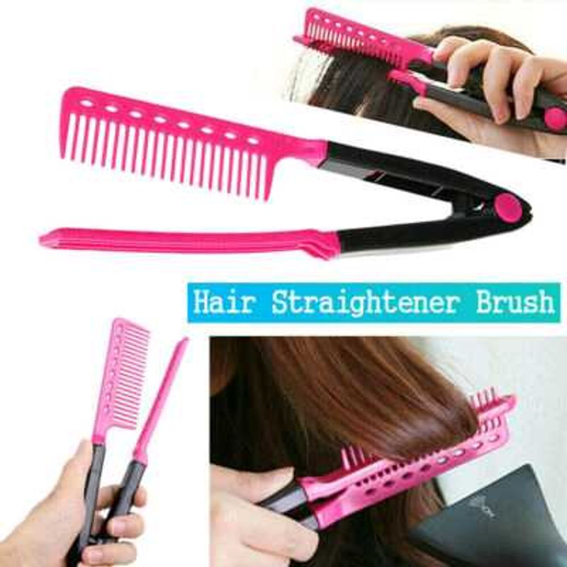 V Shaped Straight Com For Salon Hair