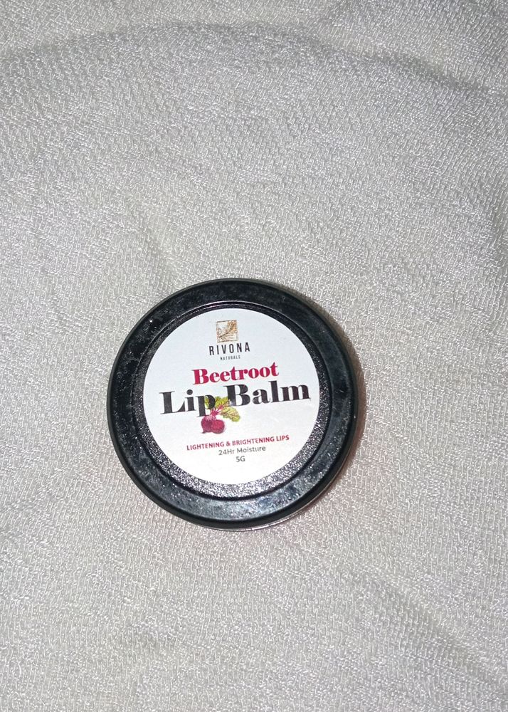 LIP BALM.  [RIVONA NATURALS BEETROOT LI