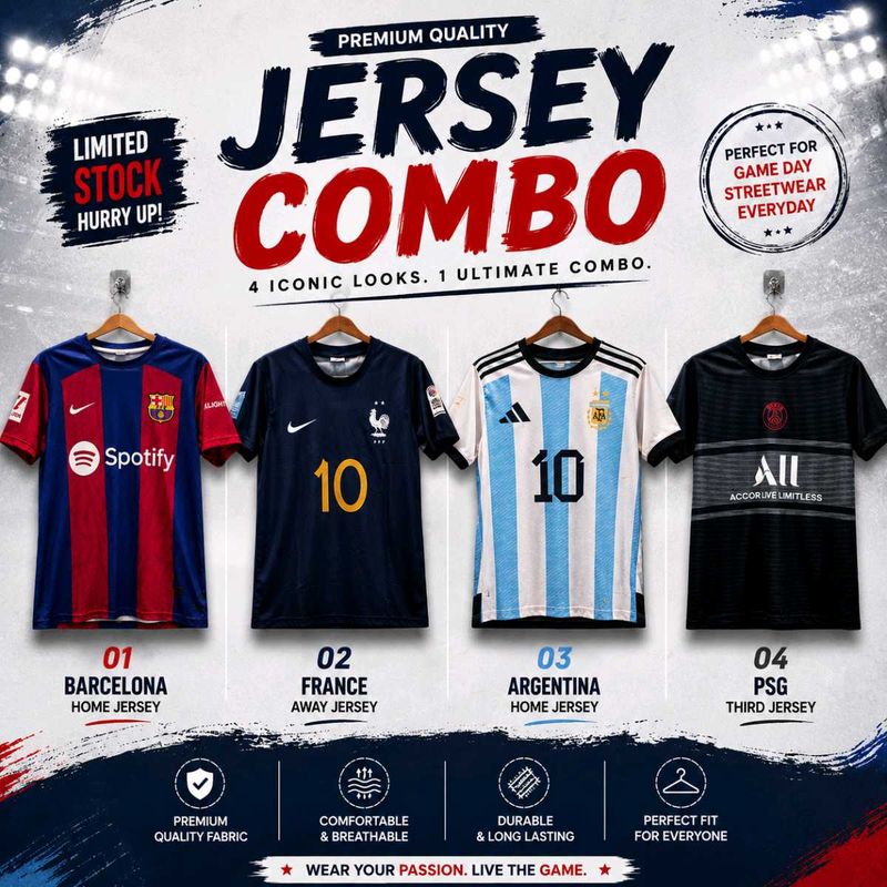 Ultimate Football Jersey Combo