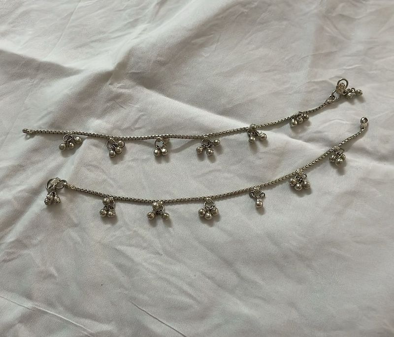 Beautiful Anklets with Bell Charms