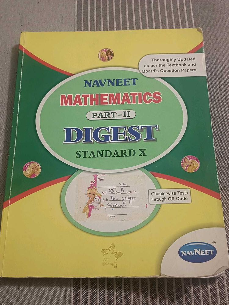 Class 10th Mathematics Part 2 Digest