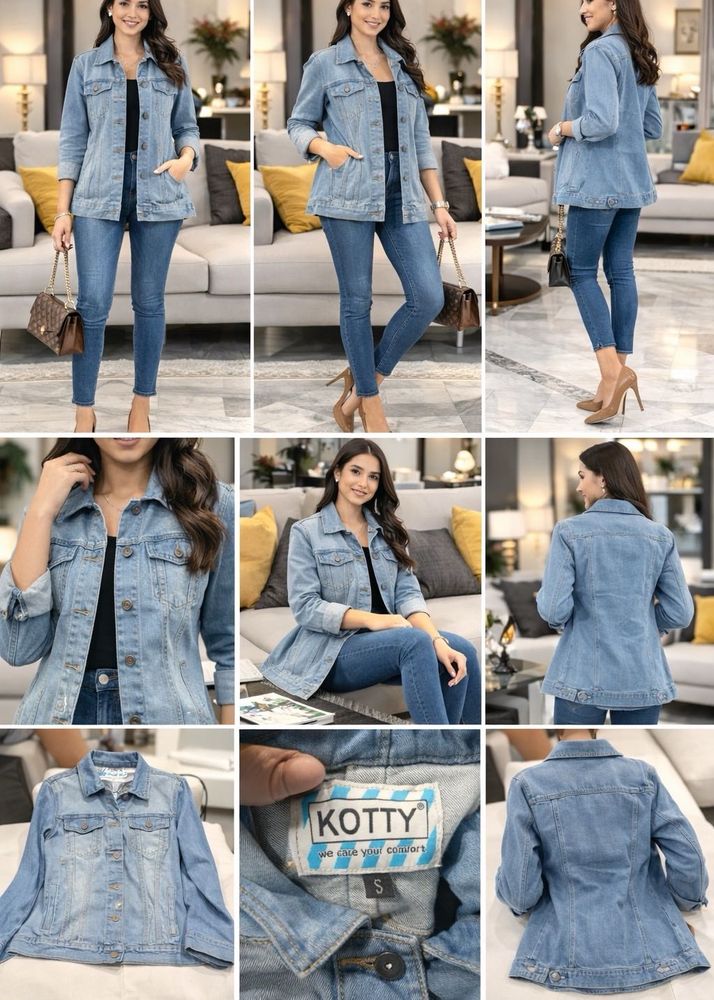 Kotty Denim Jacket - Stylish and Versatile