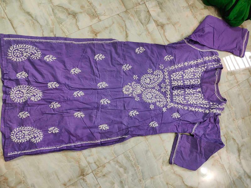 original chikankari kurta