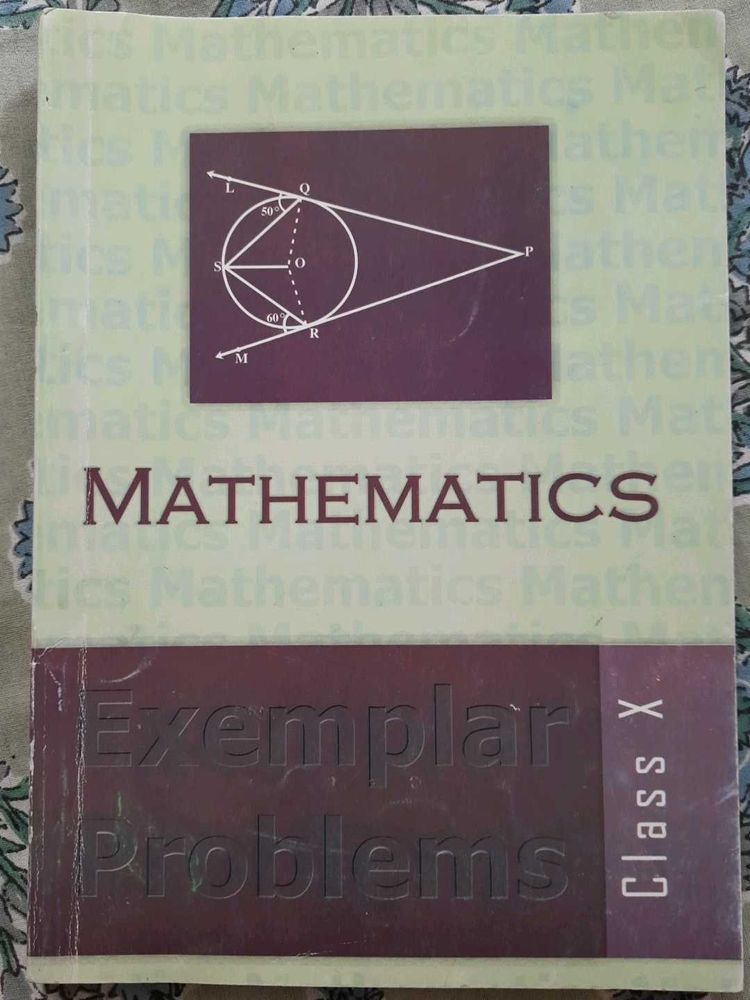 Mathematics Exemplar Problems Class X Book