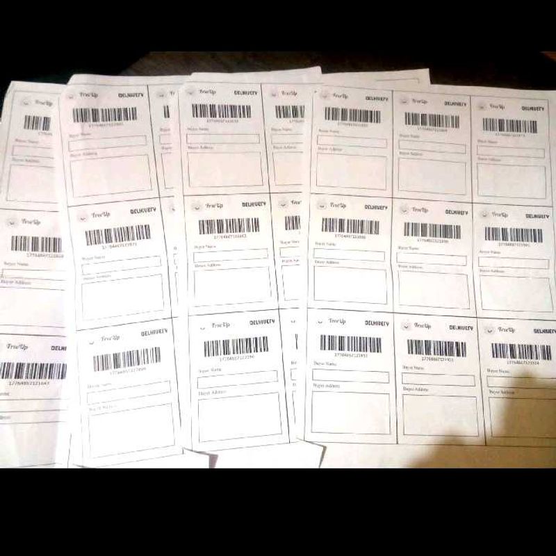 Bulk Delivery Stickers