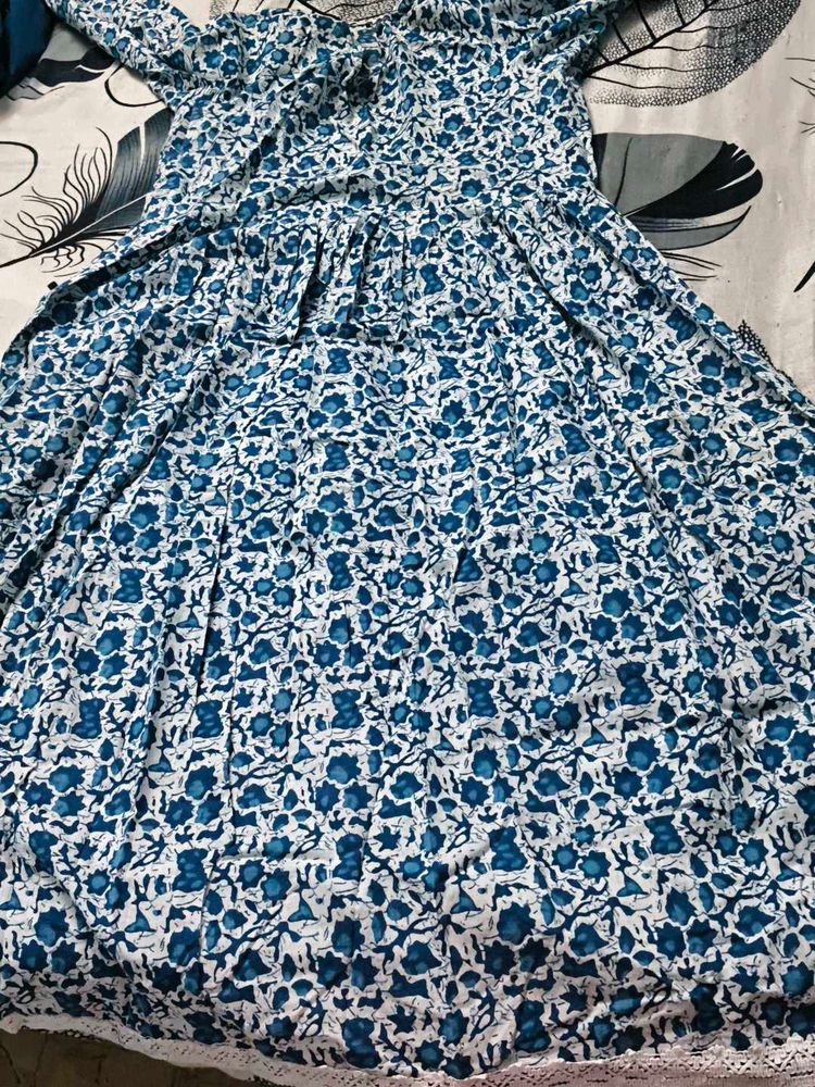 Floral Print Kurta Set