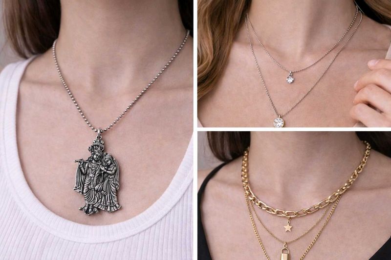 ✨ 3 Necklaces Combo – Trendy + Elegant