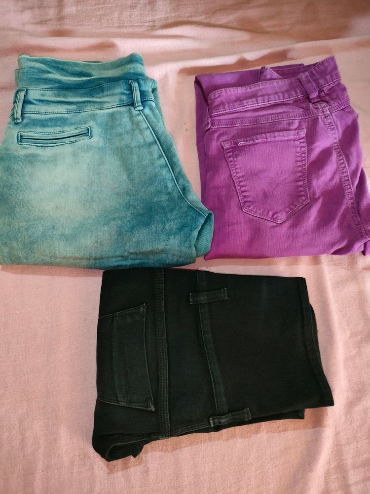 3 Jeans Combo 👖🧥🎀