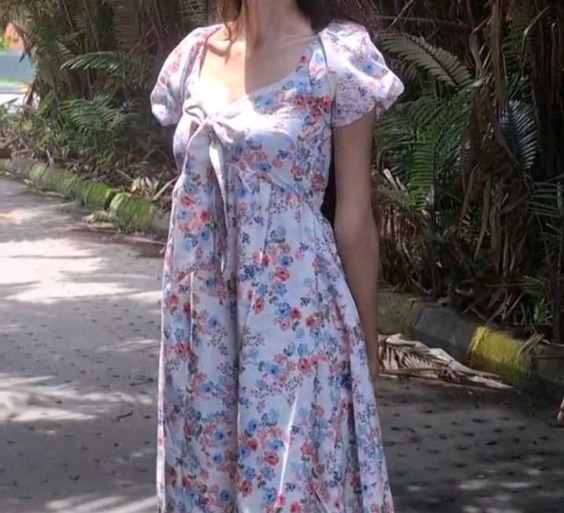 Floral Print Summer Dress