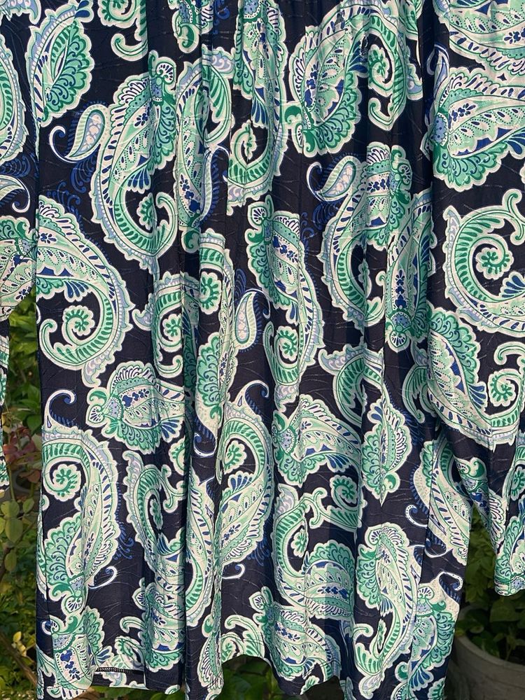 Stylish Paisley Print Top