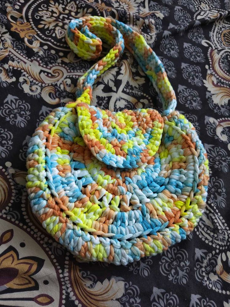 Handmade Crochet Oreo Purse