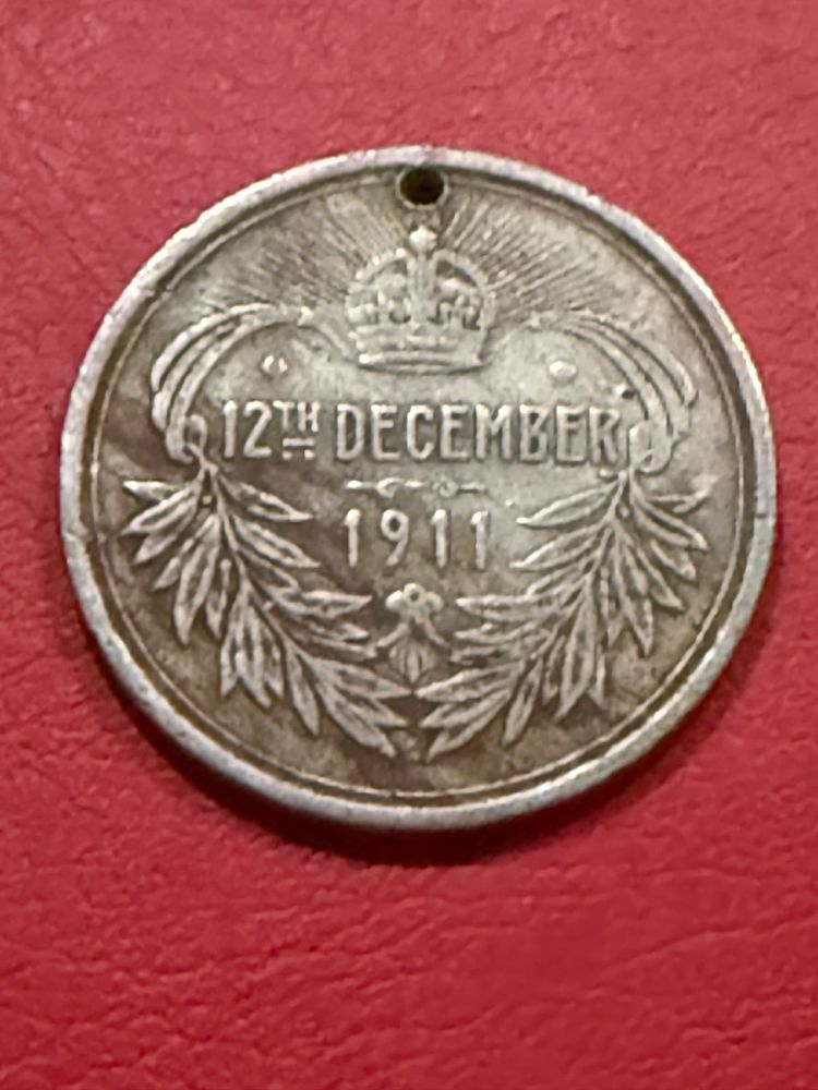 1911 George V n Mary medal /token rare