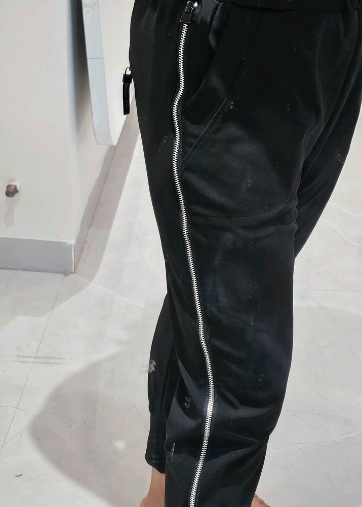 Black Track Pants