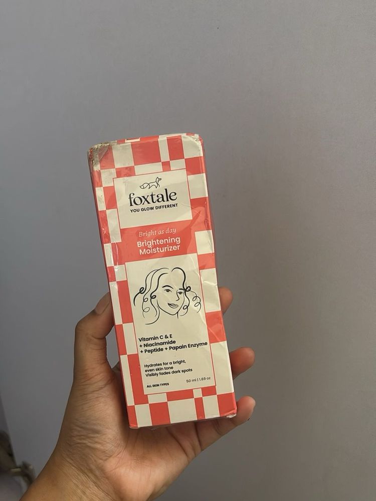 Foxtale Bright Ar Day Brightening Moisturiser