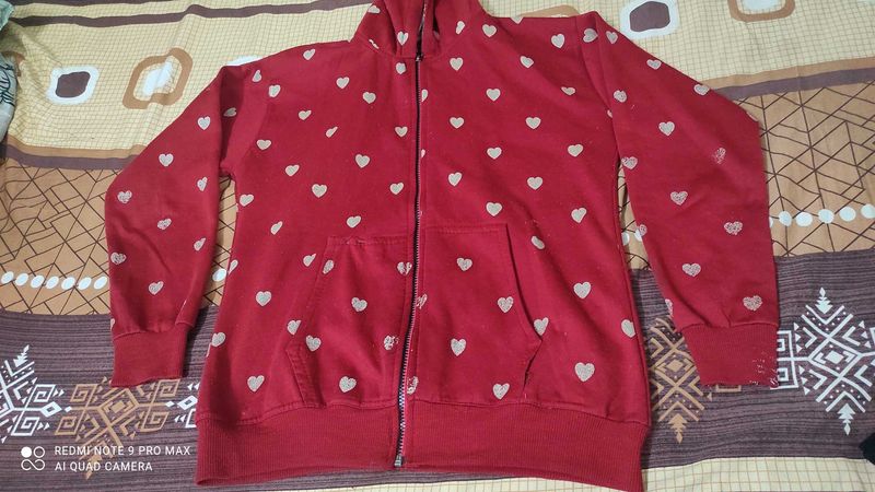 Beautiful Heart Red Sweater🥰