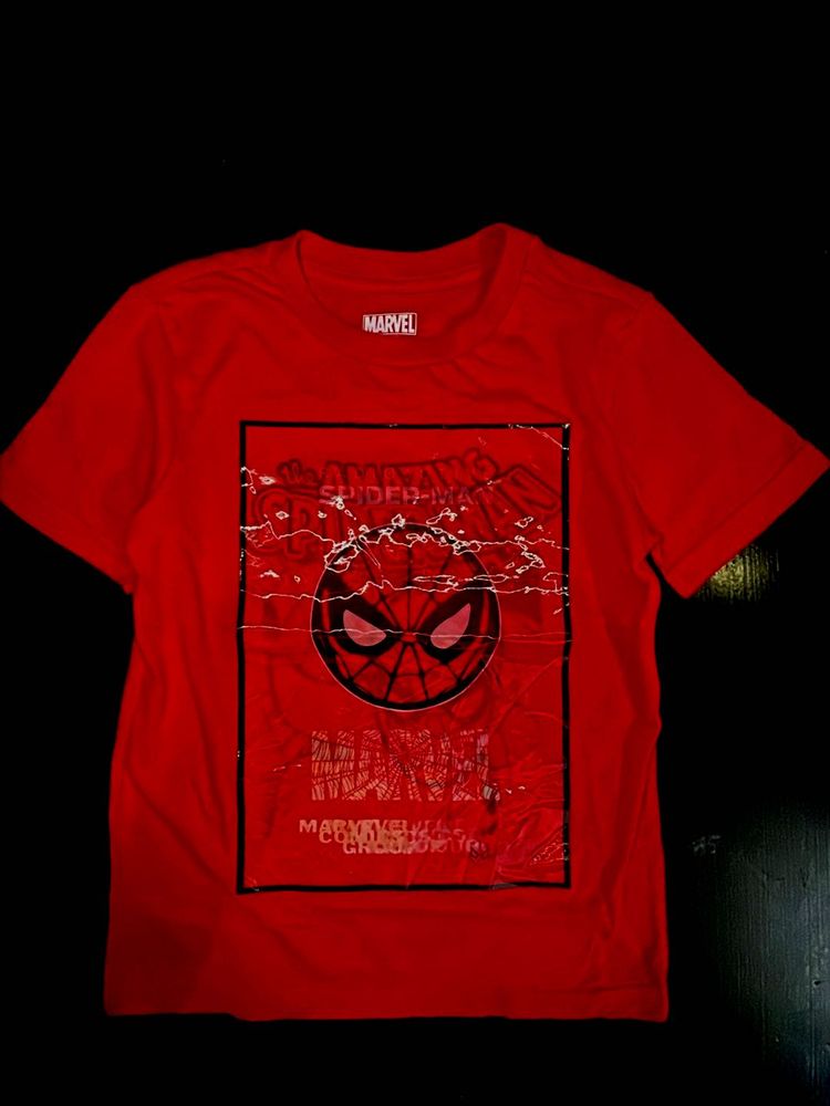 Marvel Spider-Man Two shades Graphic T-Shirt