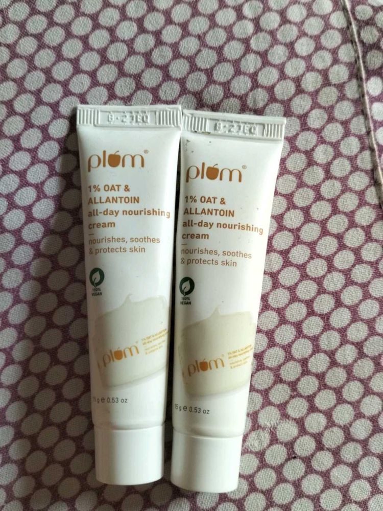 2pc Plum 1% Oat &amp; Allantoin Cream