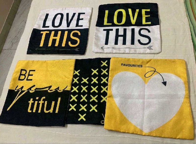 Cushion Cover Set of 5