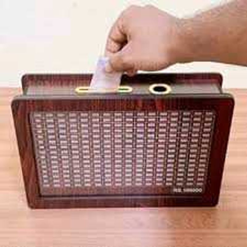 Mini Money Saving Box 1 Lakh