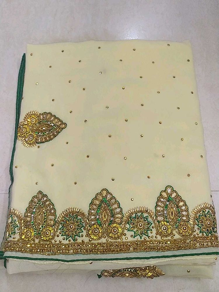 Heavy Work Saree