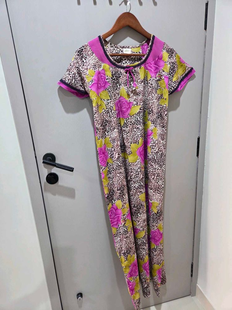 Floral Print Nightgown