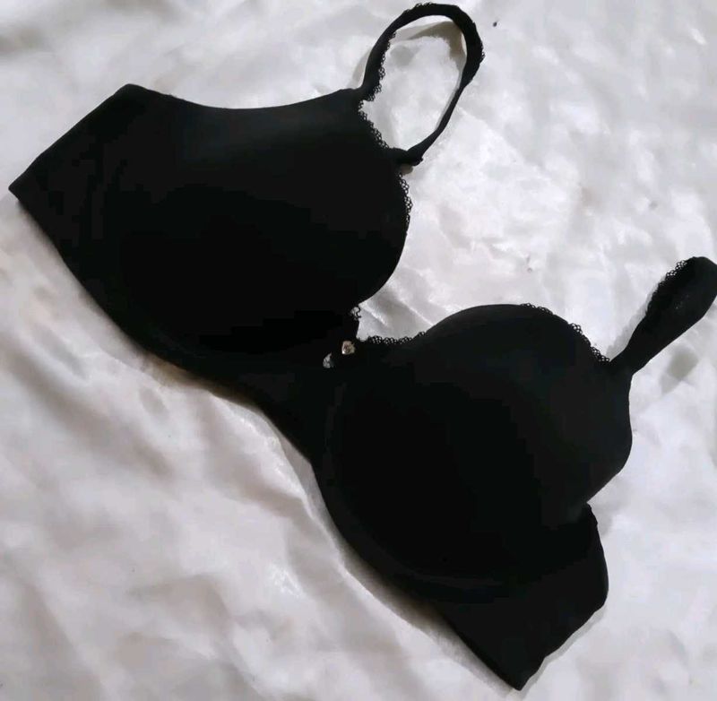 Victorias Secret Black Lace Bra