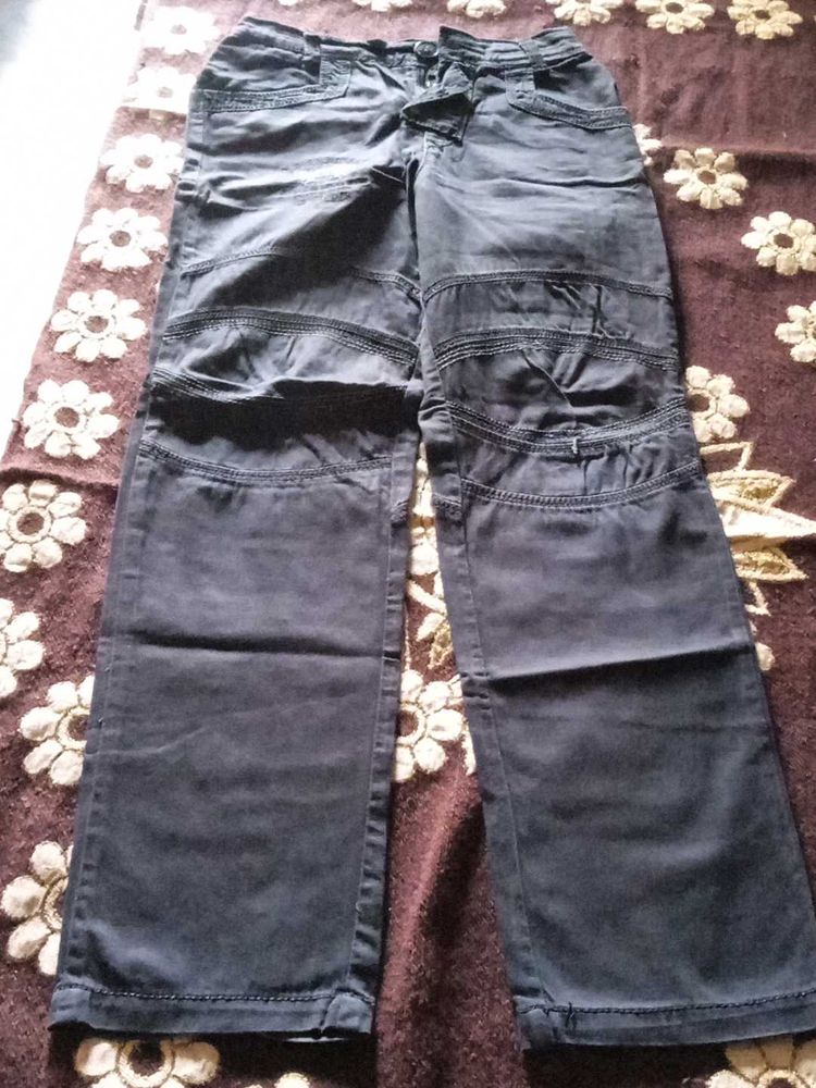 Stylish Black Utility Pants