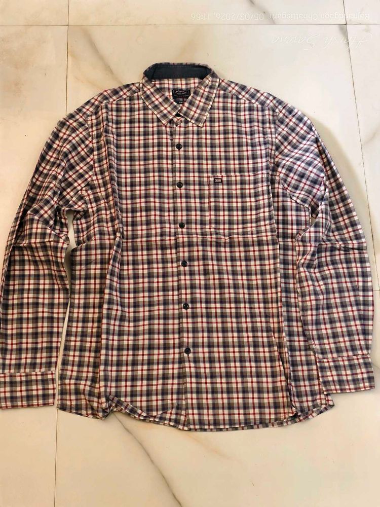Men's Plaid Long Sleeve Shirt