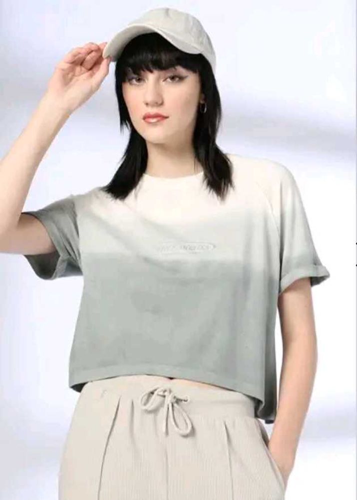 Stylish Ombre Crop Top