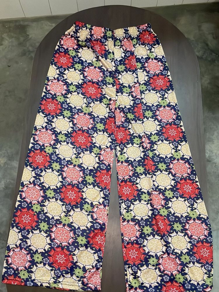 Vibrant Floral Palazzos