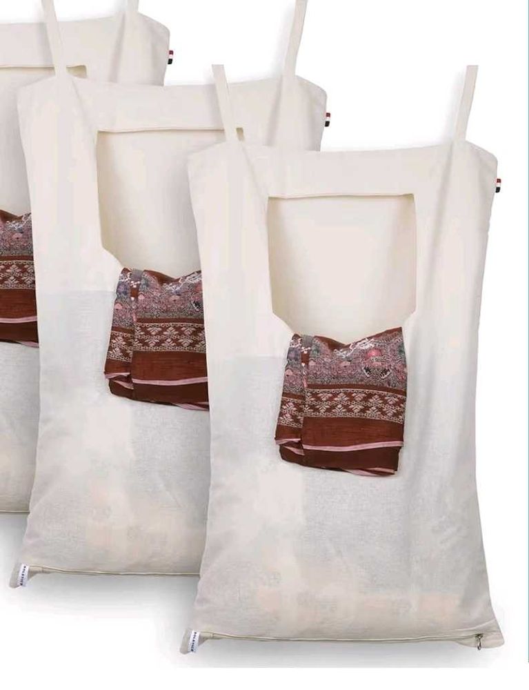 Set of 2 Hanging Laundry Bags
