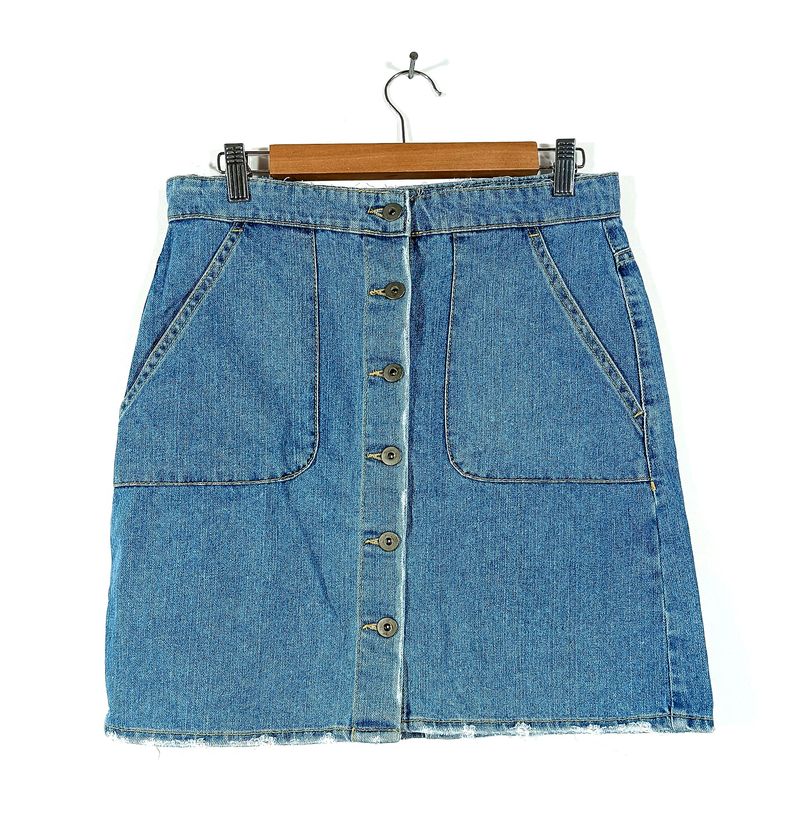 Blue Denim Skirt (Women)