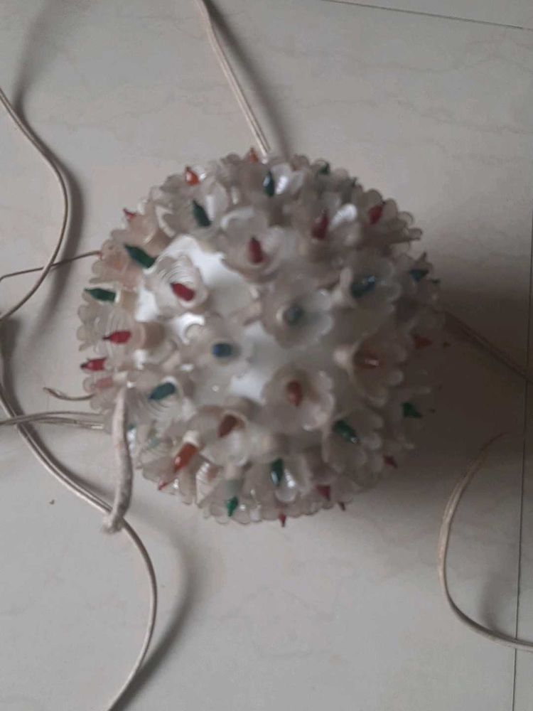 NON-WORKING Vintage Starlight Sphere Light