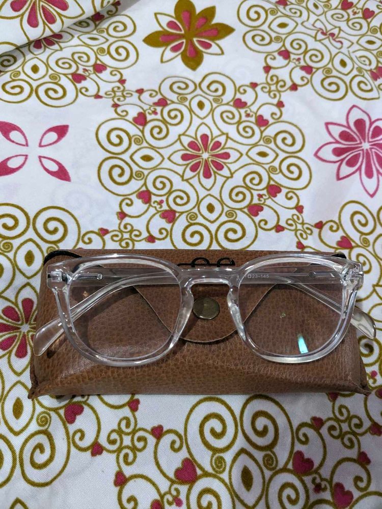 Transparent Full Frame Anti Glare Glasses 👓