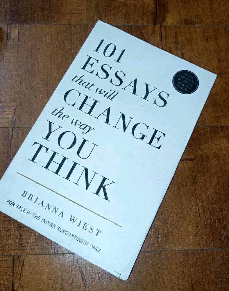 101 Essays That Will Change The Way You  Think