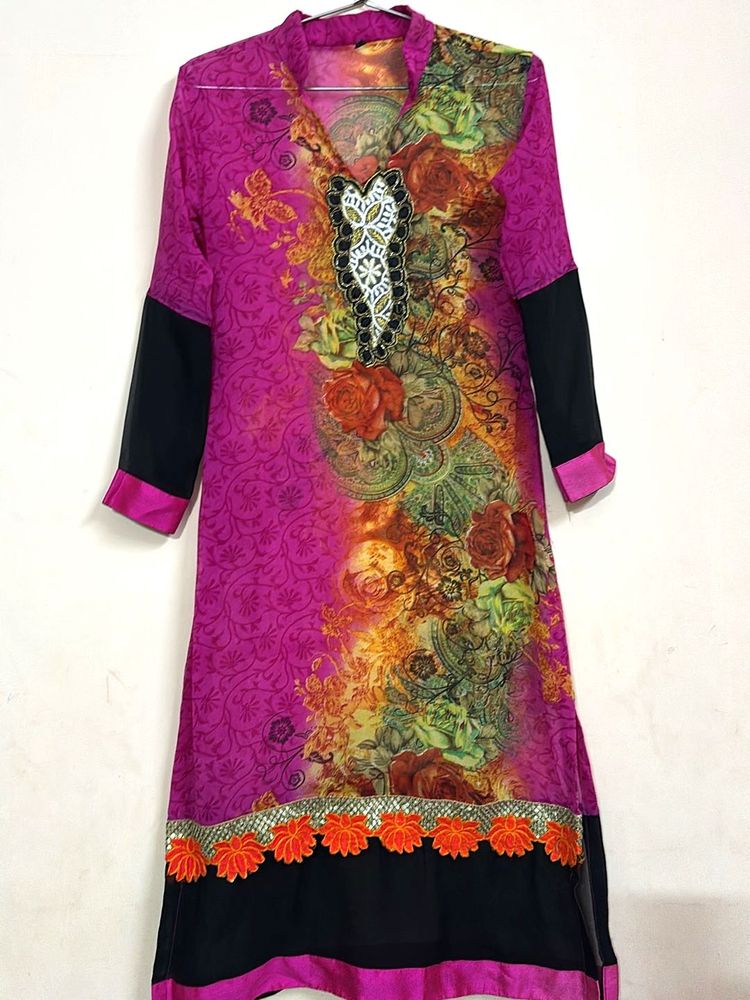 Pink Pakistani Kurta