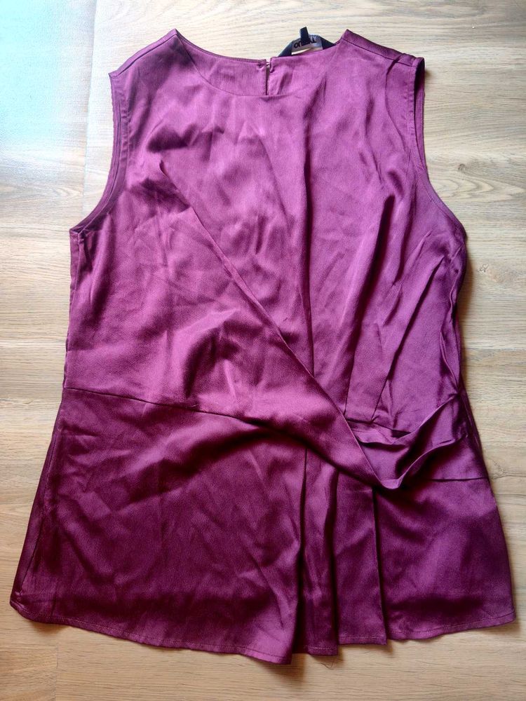 satin cute top women