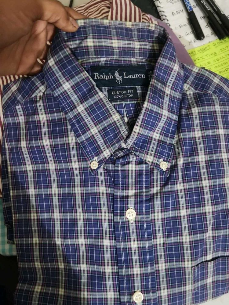 Rl Polo L SIZE FULL SLEEV SHIRT