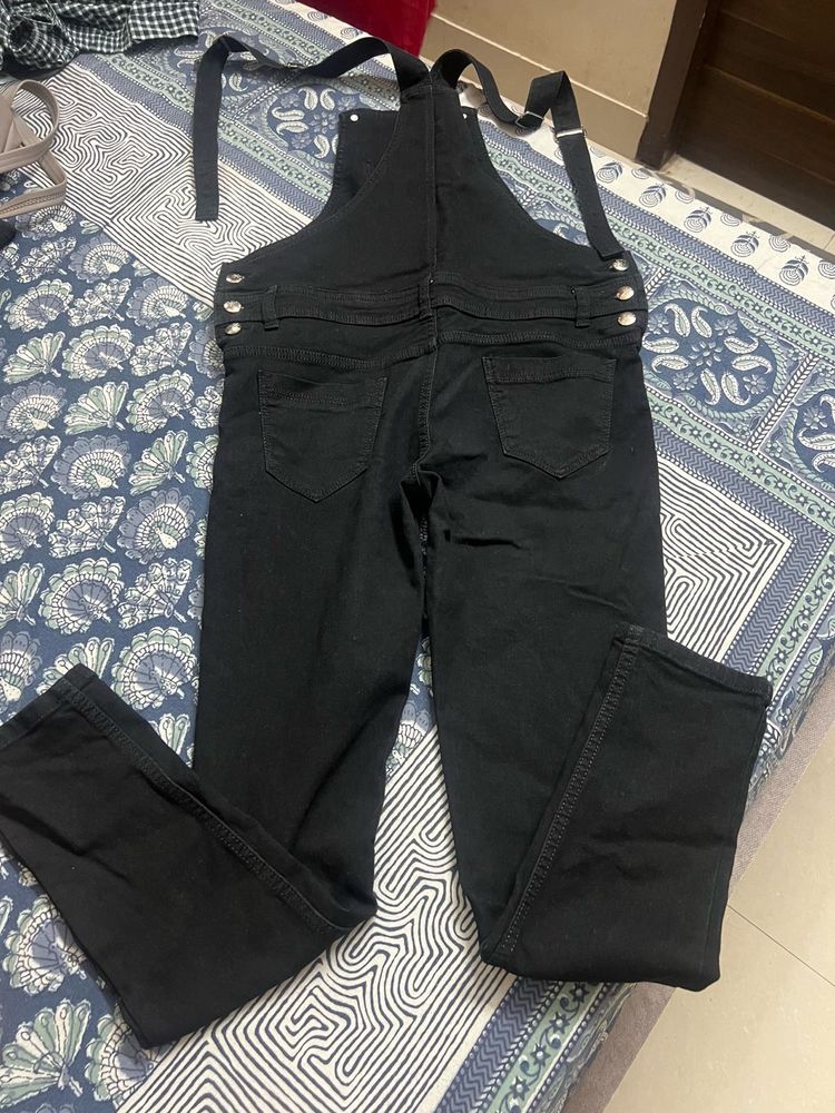 Black Denim dungree