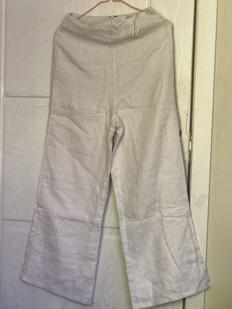 White Linen Pants