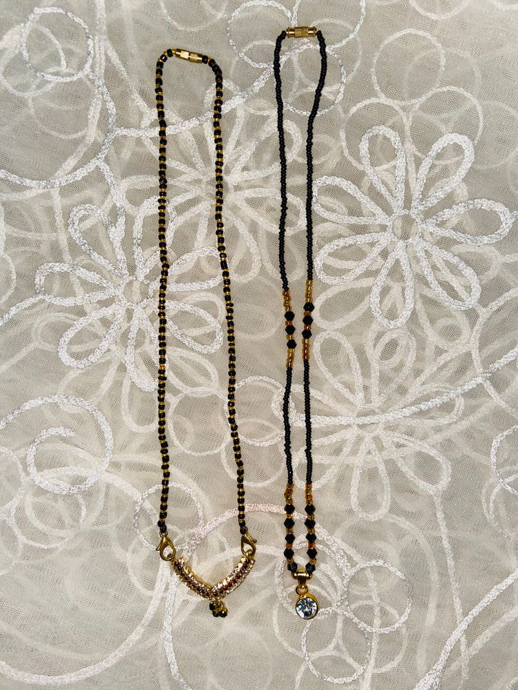 Set Of 2 Mangalsutra🖤