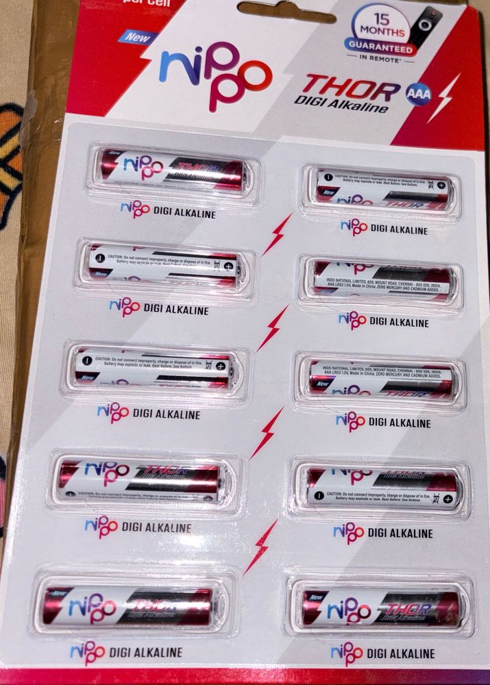 NIPPO THOR AAA DIGI ALKALINE BATTERY